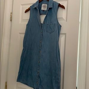 Tank Top Jean Dress